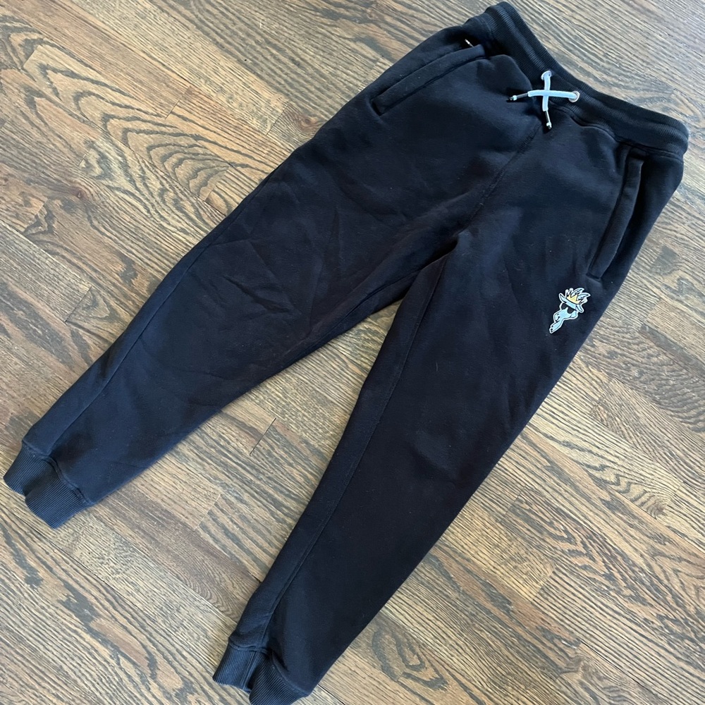GOAT Black Joggers Size Youth Large